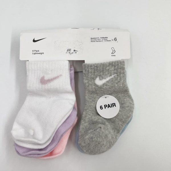 Pack de 6 pares - Calcetines Nike - 6/12 meses